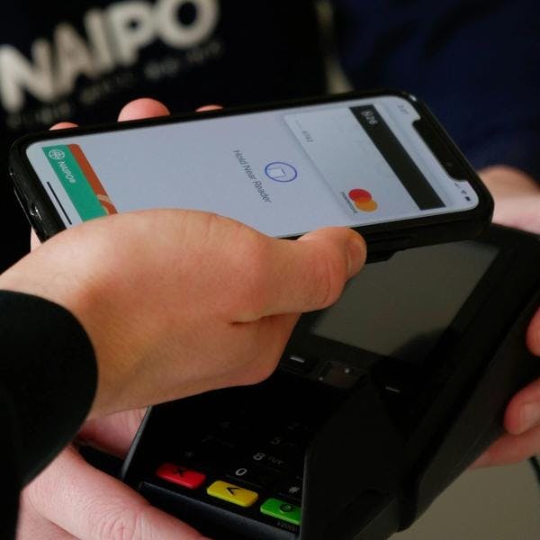 Paying for card terminal with Cell phone