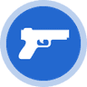Icon of a firearm