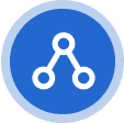 MLM icon showing a network tree