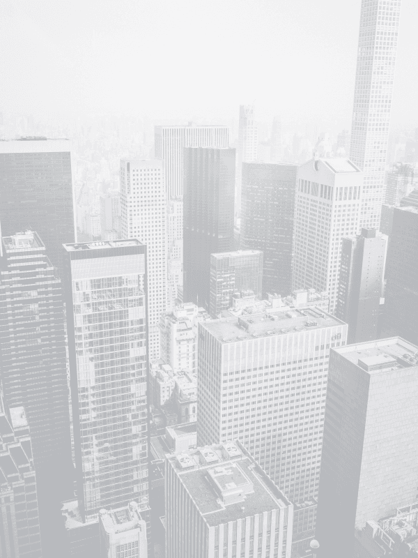 Background image of skyscrapers from an aerial view