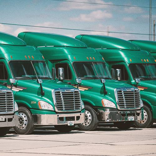 Trucking company using a secure payment processing system